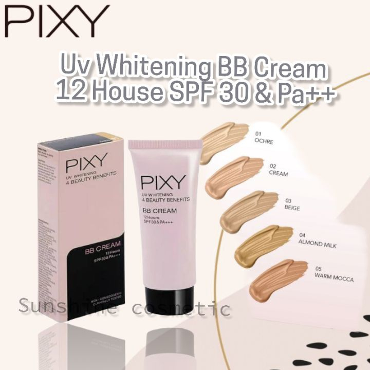 Jual Pixy Uv Whitening Bb Cream Bright Fix Gr Besar Shopee Indonesia