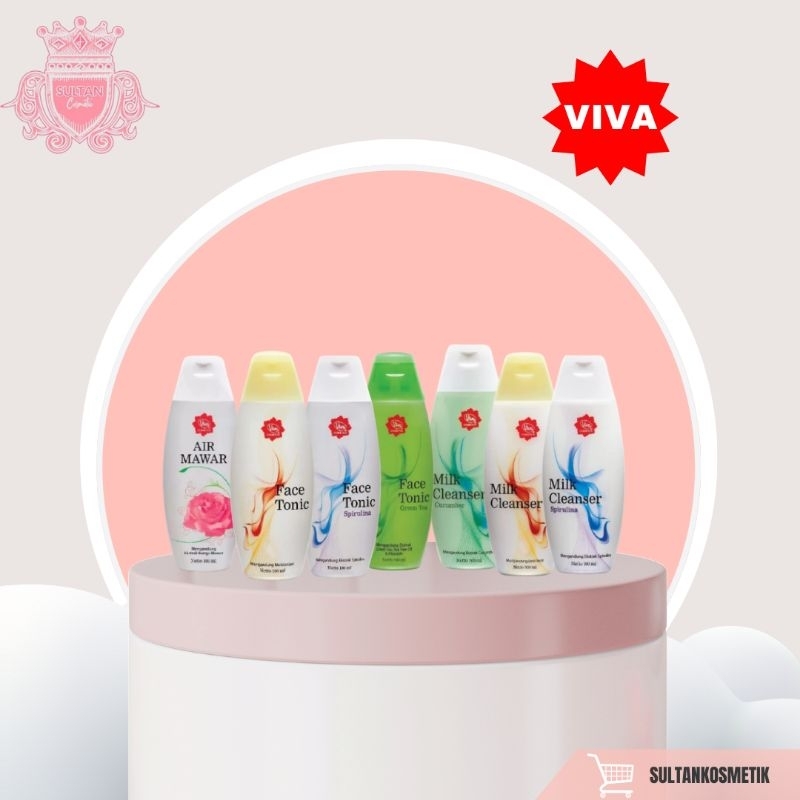 Jual Viva Milk Cleanser Susu Pembersih Sultan Kosmetik Shopee