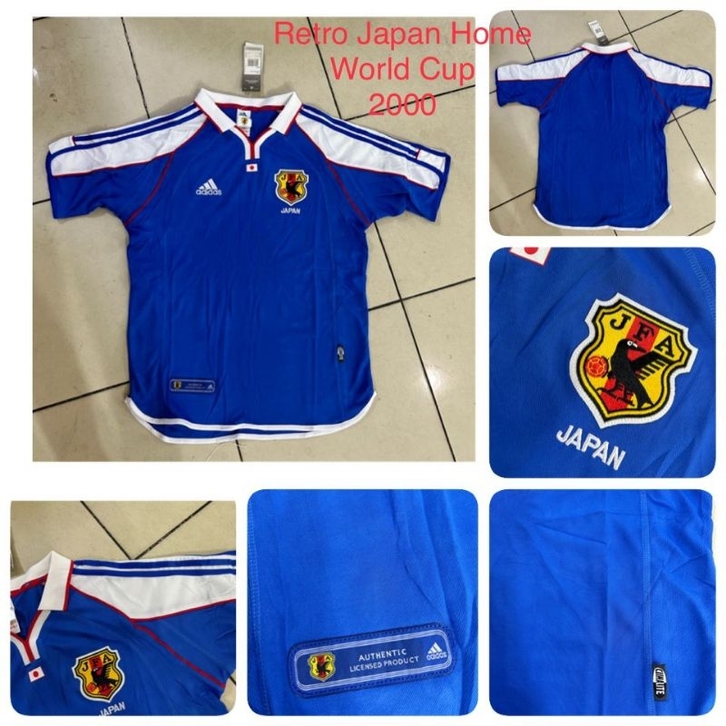 Jual RETRO JERSEY BOLA RETRO JEPANG JAPAN HOME 1999 2000 2000 GRADE ORI