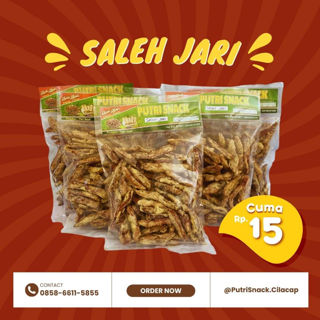 Jual Saleh Pisang Jari I Oleh Oleh Khas Cilacap Shopee Indonesia