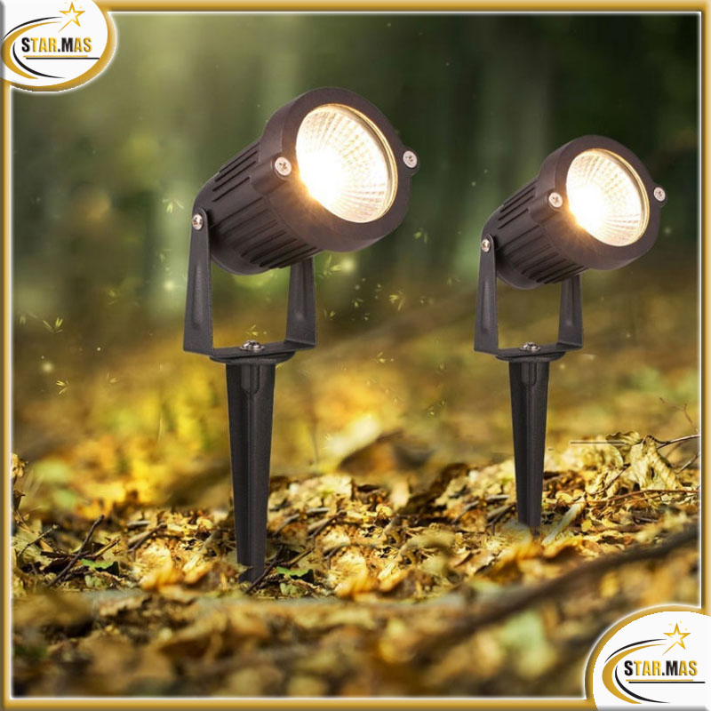 Jual LED Halaman Lampu Spotlight 5W Teras Outdoor Taman Sorot Tancap