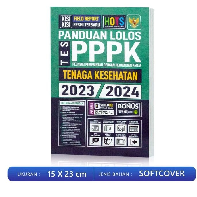 Jual Buku PPPK 2023 2024 Panduan Lolos Tes PPPK TENAGA KESEHATAN 2023