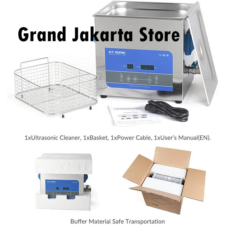 Jual Gt Sonic Liter Ultrasonic Cleaner R L Degas Pembersih