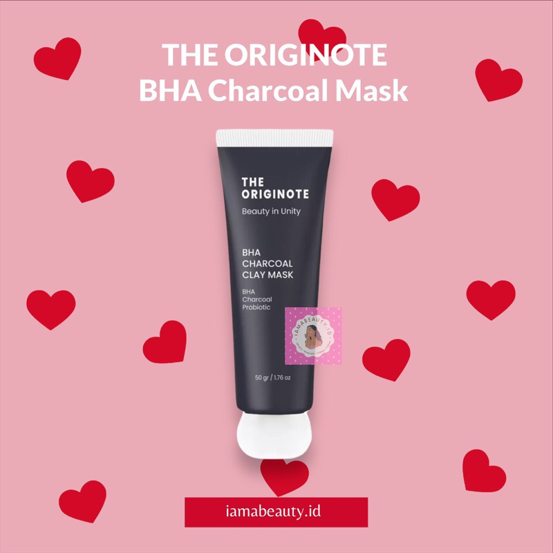 Jual The Originote Bha Charcoal Clay Mask Shopee Indonesia