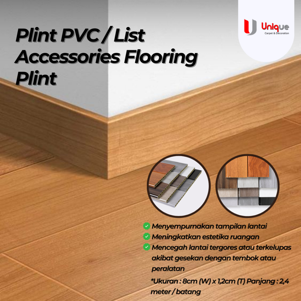 Jual Plint Pvc List Accessories Flooring Plint Cm List Plin