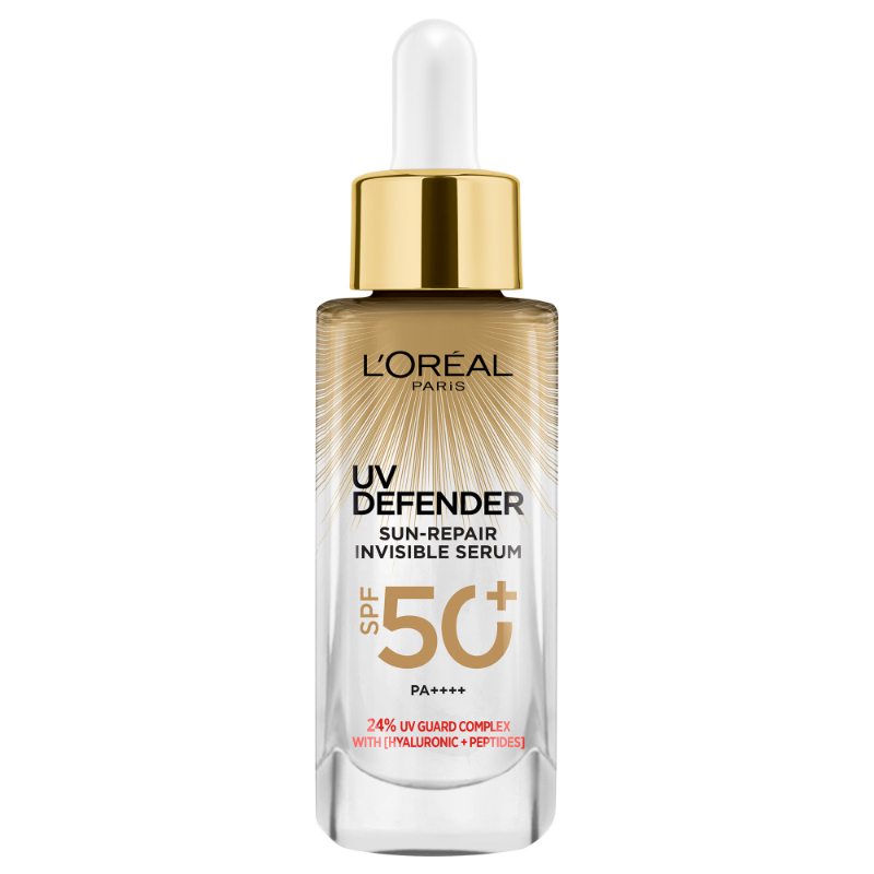 Jual LOREAL PARIS UV DEFENDER SUN REPAIR INVISIBLE SERUM SPF50 PA