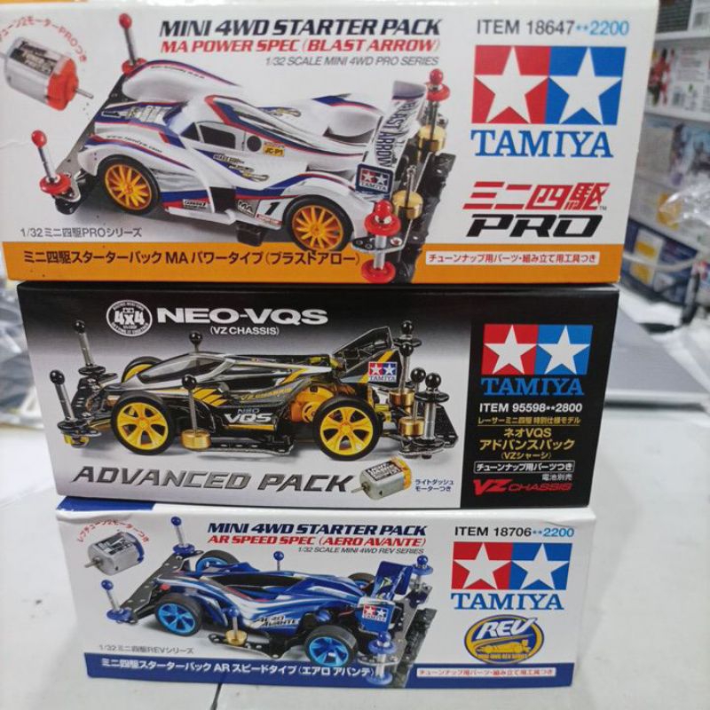 Jual Tamiya 18647 Stater Pack MA 18706 Staterpack AR 95598 Neo Vqs