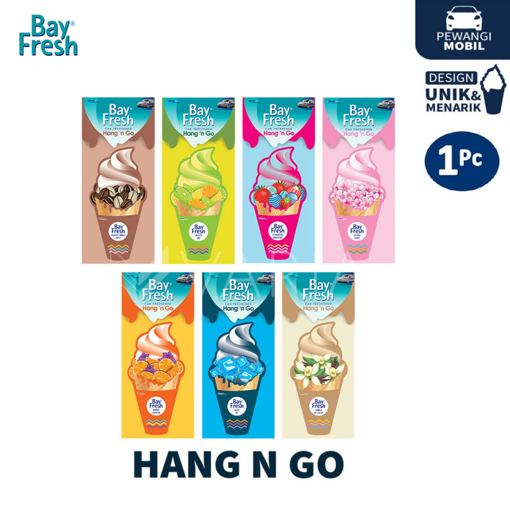 Jual Bayfresh Hang N Go Car Freshener Bay Fresh Pengharum Mobil Dan