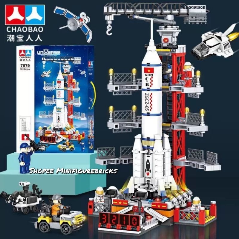 Jual Bricks Block Space Mainan Pesawat Luar Angkasa Universe Spaceship