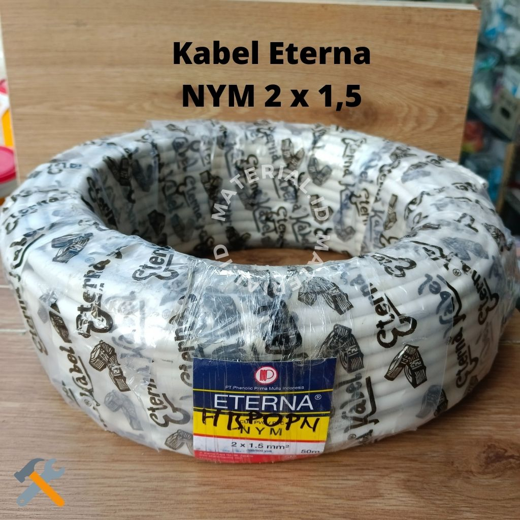 Jual Kabel Eterna X Nym Kawat Tembaga Meter Shopee Indonesia