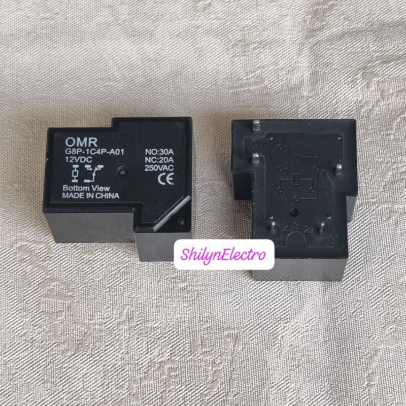 Jual RELAY KODOK OMR 5 PIN 5P 12V 24V 5PIN 30A Shopee Indonesia