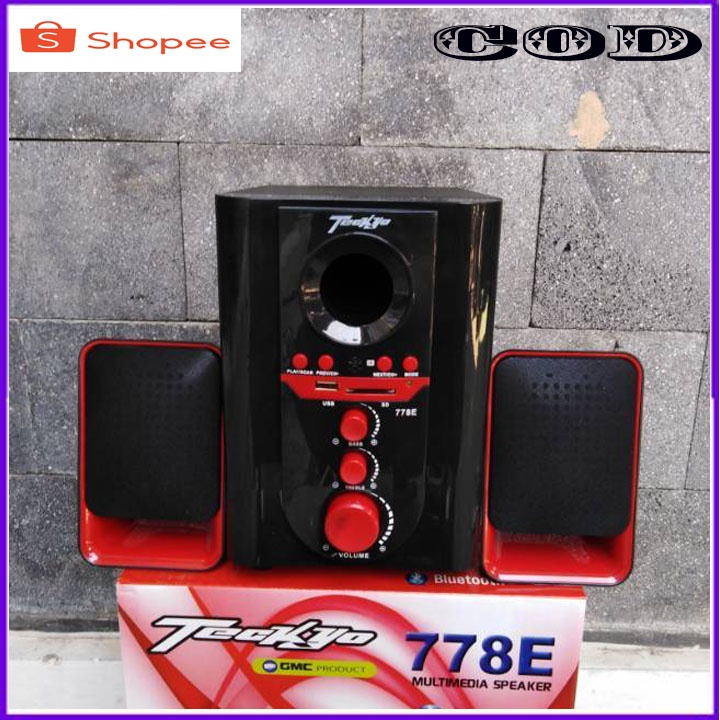 Jual Speaker Aktif Gmc Teckyo E Bluetooth Subwoofer Bass Garansi