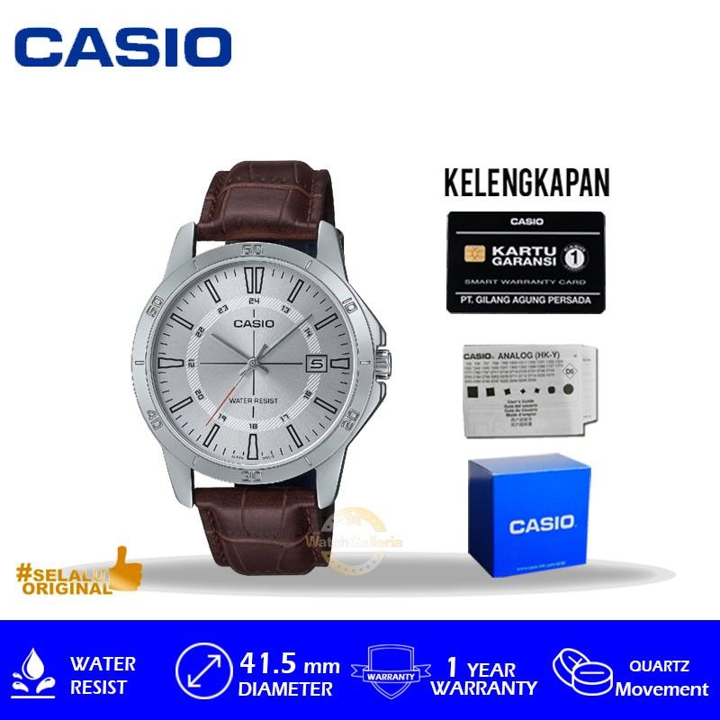 Jual Jam Tangan Pria Casio General Mtp V L Cudf Mtpv L Original