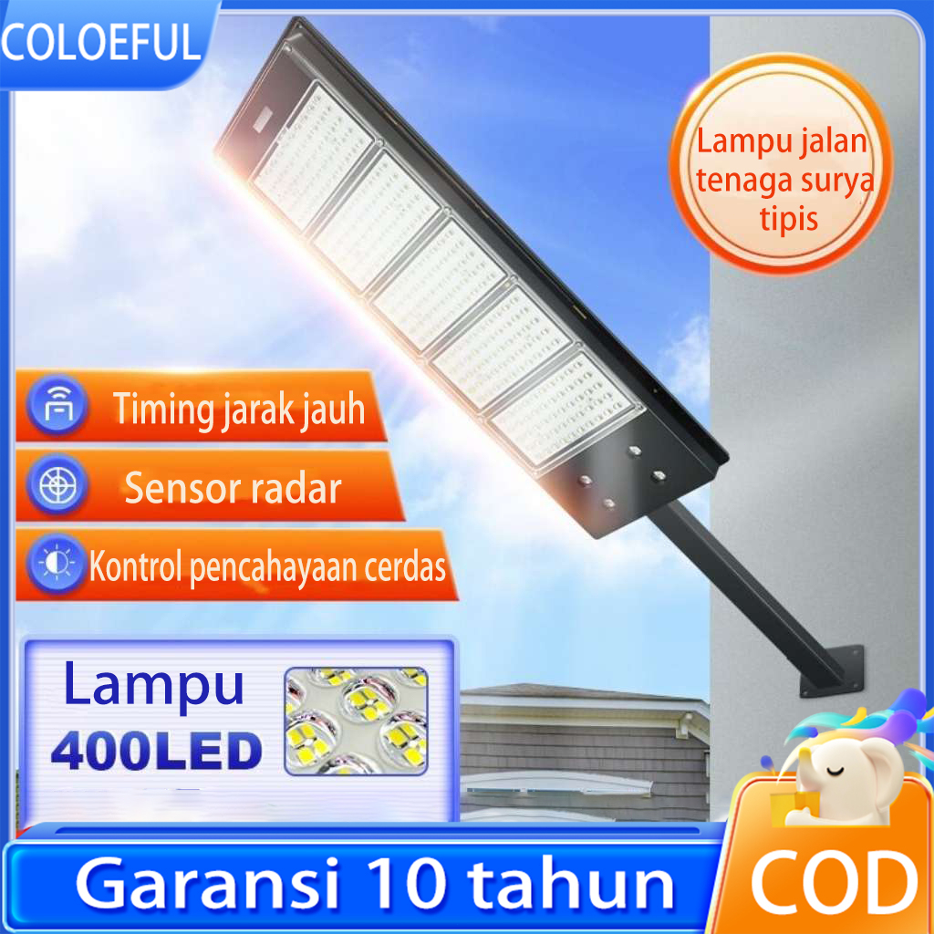 Jual Garansi Tahun Lampu Tenaga Surya Outdoor Otomatis Nyala Jalan