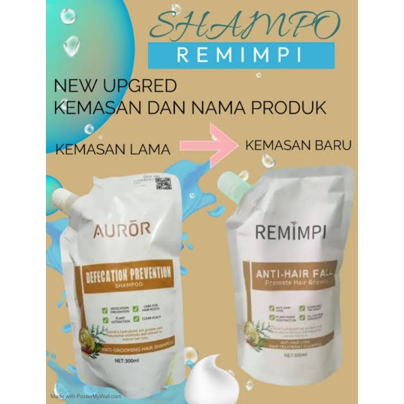 Jual SHAMPOO REMIMPI ANTI HAIR FALL 1 PCS Shopee Indonesia