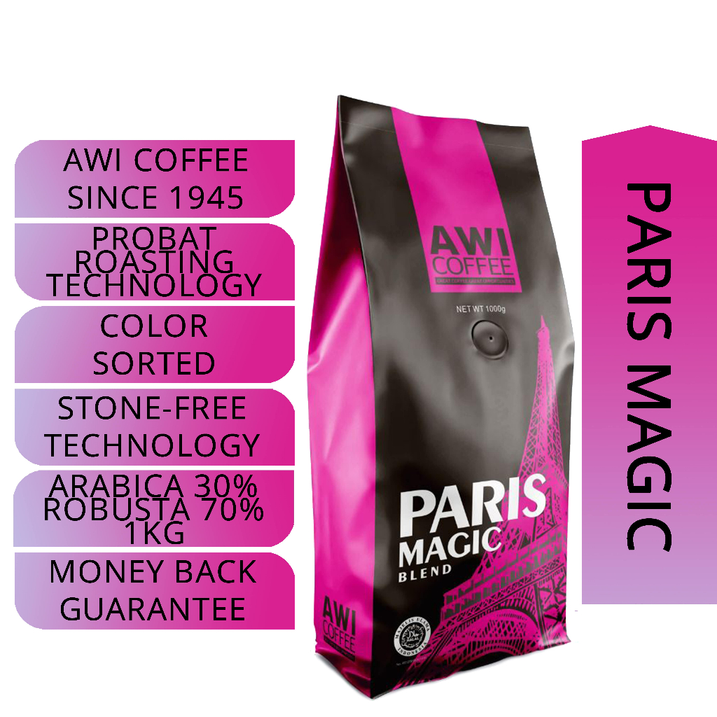 Jual Awi Kopi Paris Magic Blend Kg Biji Roasted Coffee Beans