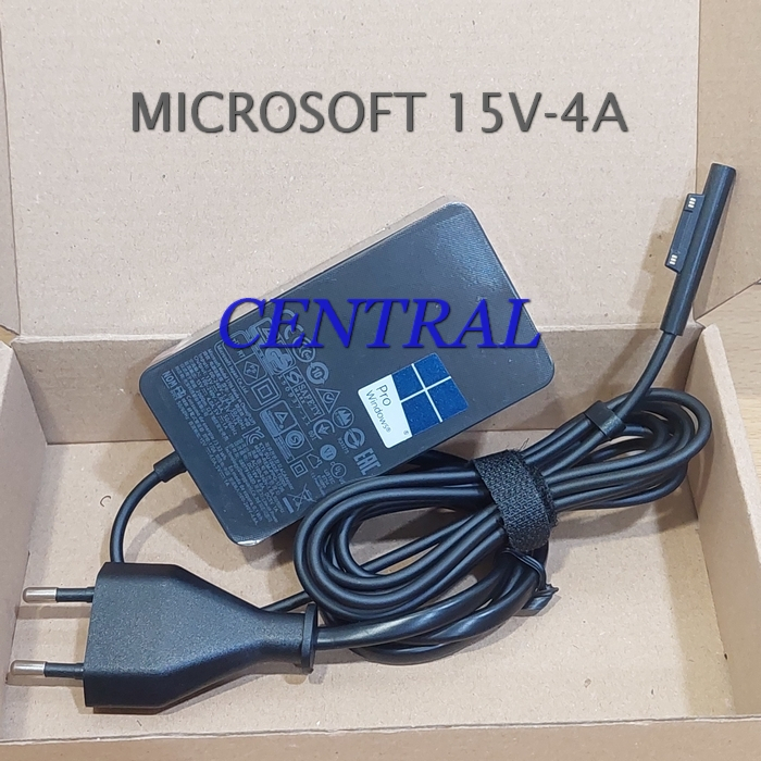 Jual Adaptor Charger 15V 4A For Microsoft Surface Pro 4 Pro 5 Pro 6