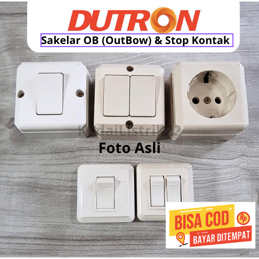 Jual Ob Outbow Dutron Sakelar Engkel Tunggal Seri Double Stop