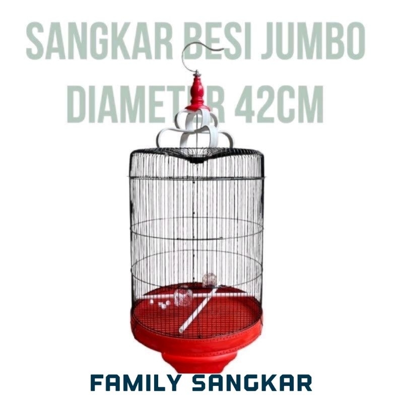 Jual Sangkar Besi Jumbo Diameter Cm Kandang Besi Jumbo Kacer Poksai