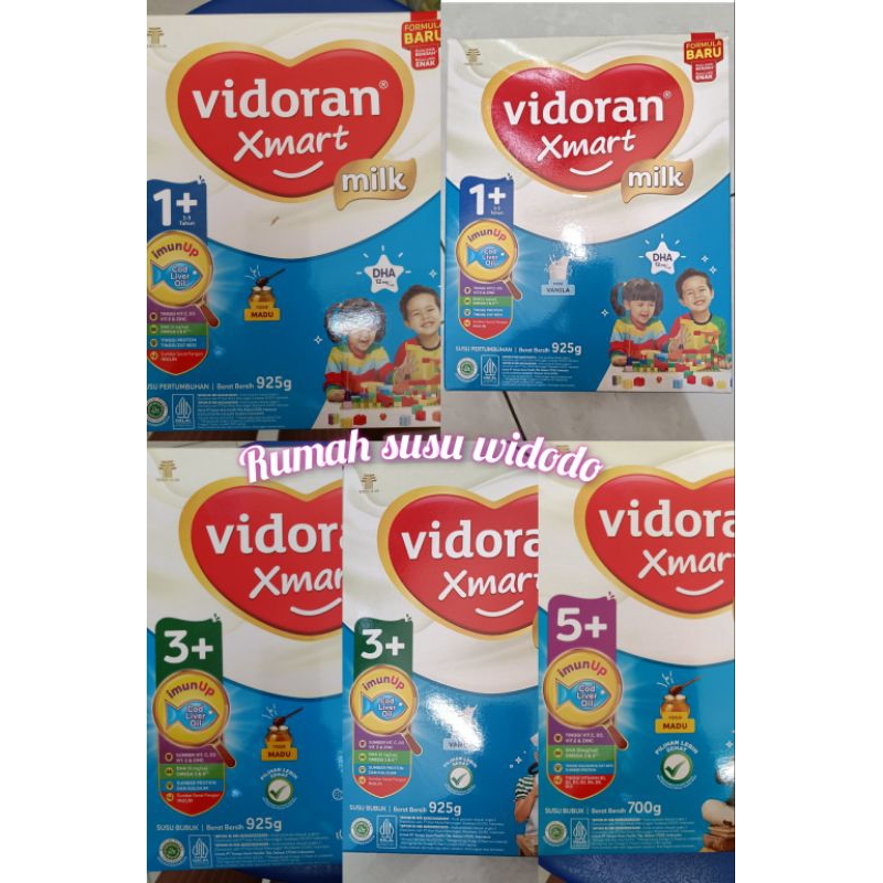 Jual Susu Vidoran Xmart Madu Vanila G Packing Kardus