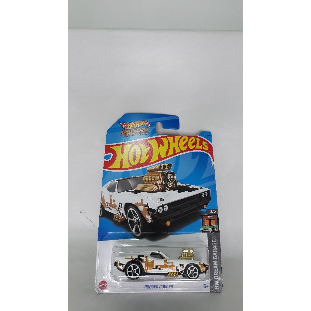 Jual Hot Wheels Rodger Dodger Putih Shopee Indonesia