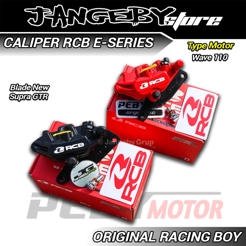 Jual Caliper Kaliper RCB E SERIES Original 2 Piston Depan Blade New