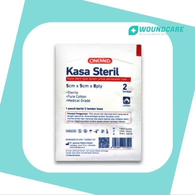 Jual Kasa Steril Onemed X Cm Ply Pack Shopee Indonesia