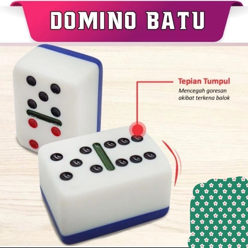 Jual Domino Batu Dam Batu Gaple Batu Akrilik Shopee Indonesia