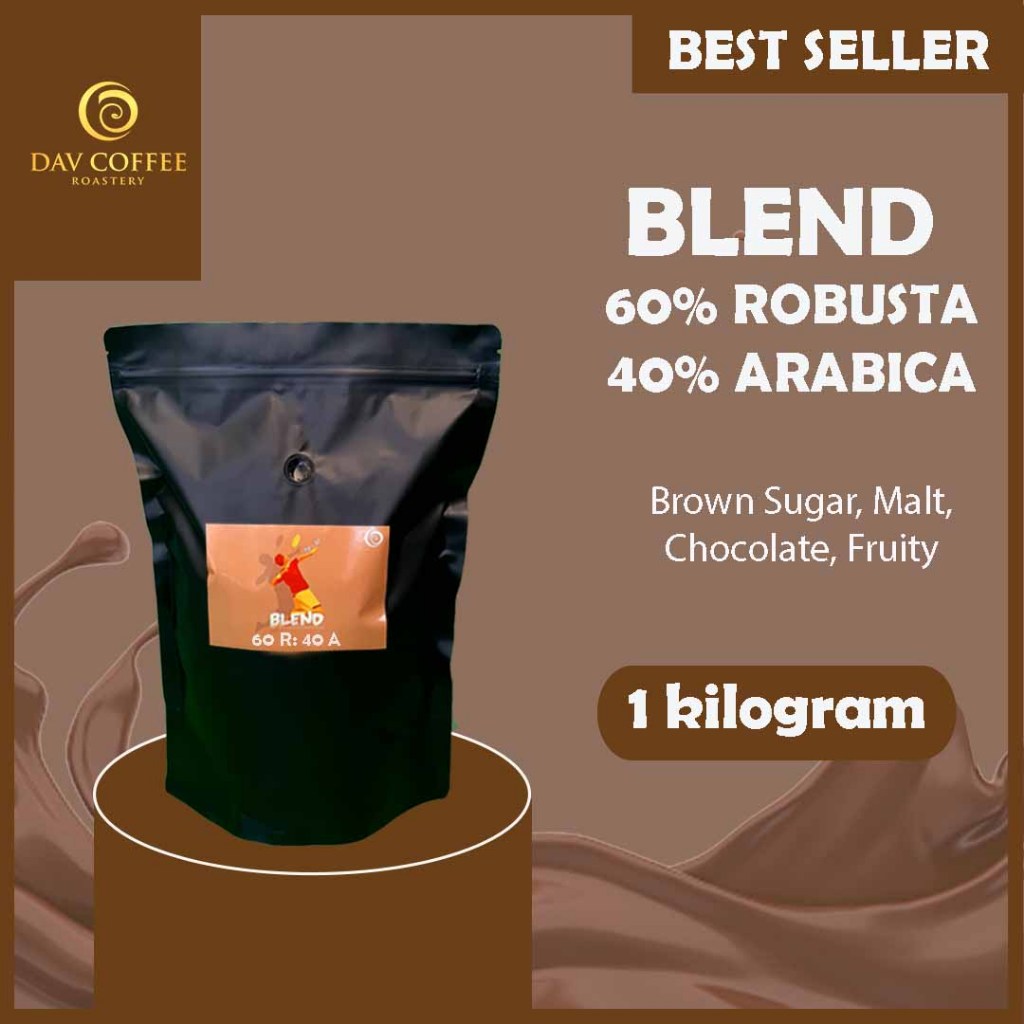 Jual House Blend 60 Robusta 40 Arabika 1 Kg Shopee Indonesia