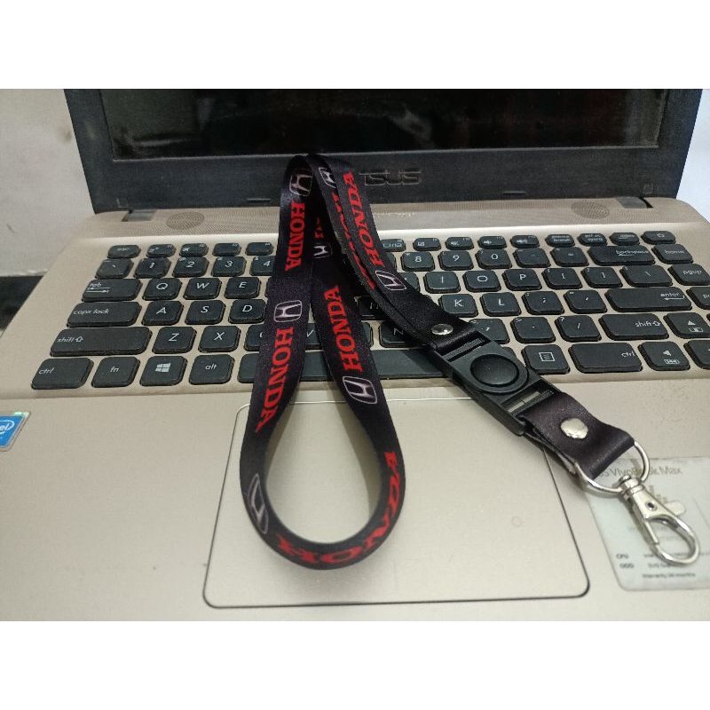 Jual Lanyard Tali Id Card Ready Stock Honda Mobil Termurahh Polll