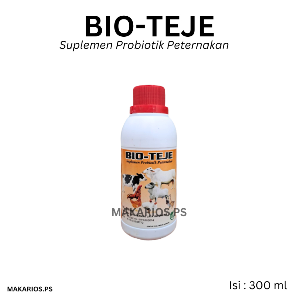 Jual Bio Teje Ml Probiotik Peternakan Organik Herbal