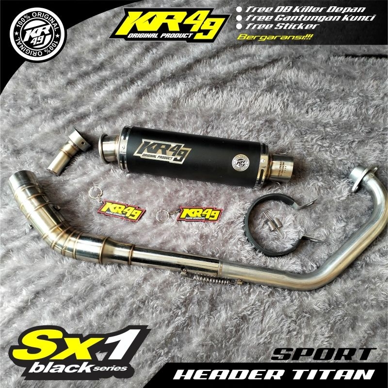 Jual KNALPOT RACING ORIGINAL BERGARANSI BASS ADEM PNP VIXION GSX