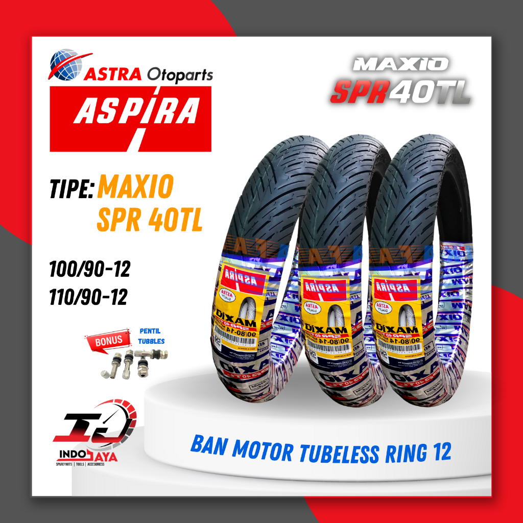 Jual Bayar Di Tempat Ban Aspira Tubeless Maxio Spr Tl