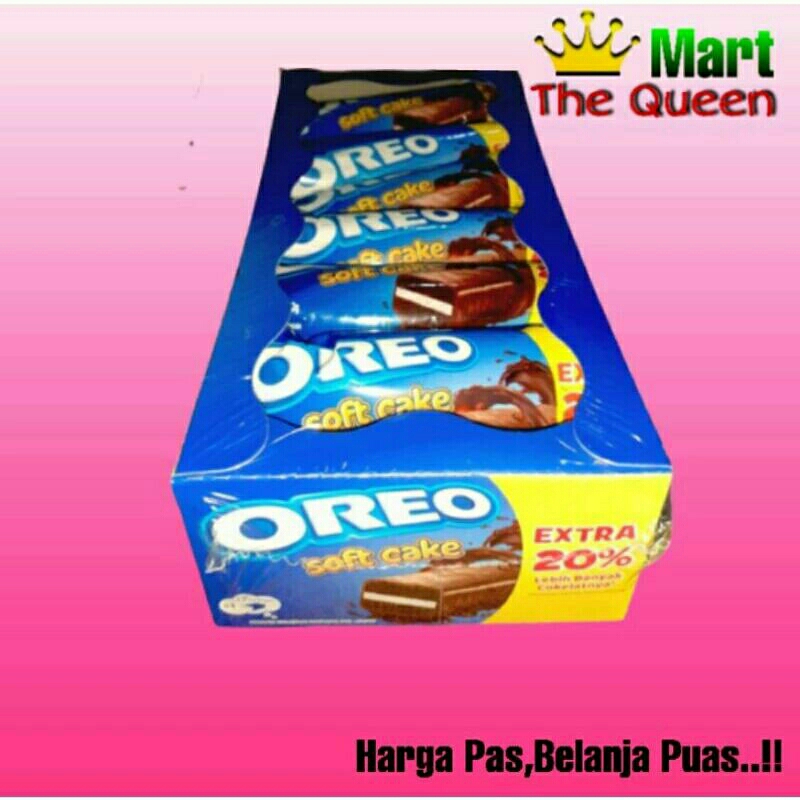 Jual Oreo Kraft Bolu Soft Cake Keju Coklat 1 Pack Isi 12 Pcs Shopee