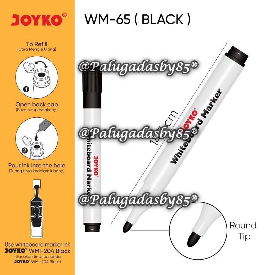 Jual Biji Spidol White Board Joyko Wm Wm Wm Wm Spidol