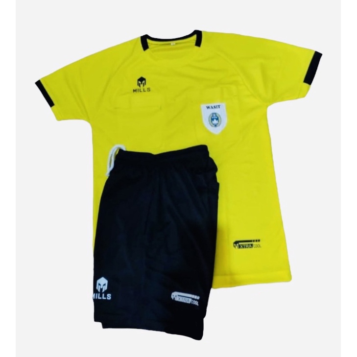 Jual Stelan Baju Wasit Mills Bri Liga Logo Saku Wasit Pssi Shopee