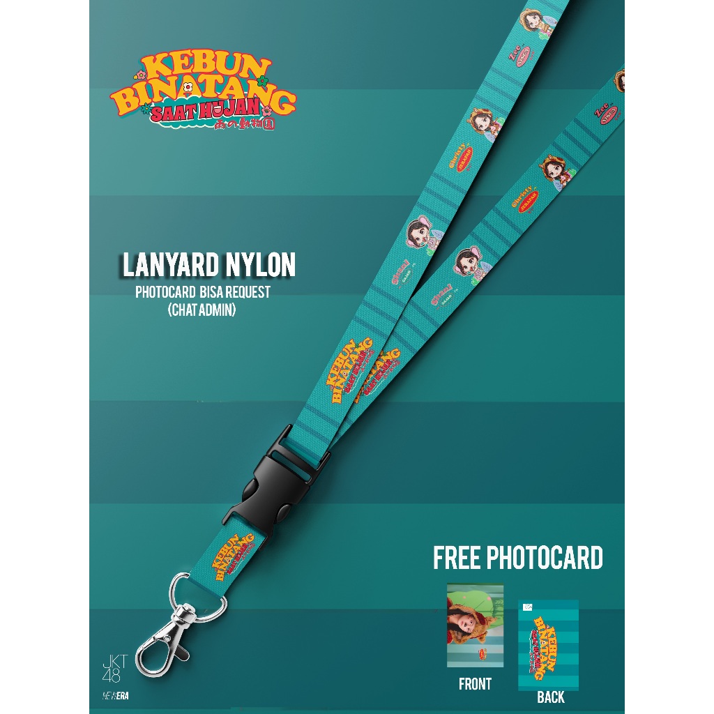 Jual Lanyard Kebun Binatang Saat Hujan Fanmade Shopee Indonesia