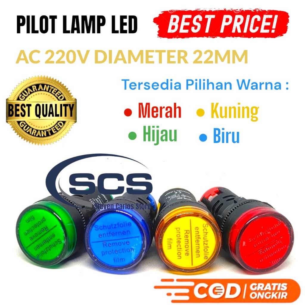 Jual Pilot Lamp Led Mm V Signal Lamp Shopee Indonesia