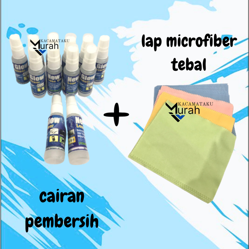 Jual Cairan Pembersih New Glow Lensa Kacamata Dan Layar Gadget Harga