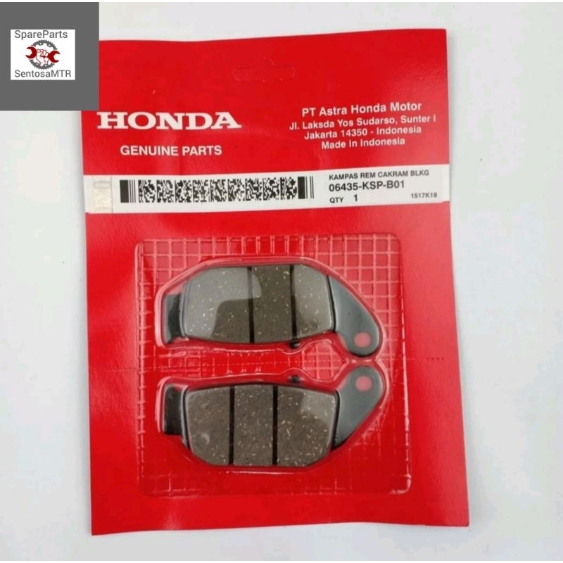 Jual Dispad Kampas Rem Belakang Cakram Honda Megapro New Tiger Cb