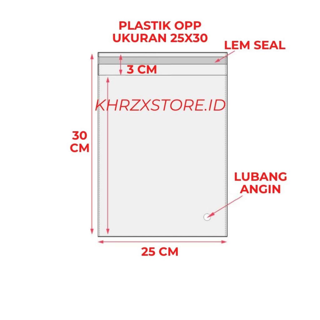 Jual Eceran Plastik Opp Isi Lembar Ukuran X X X