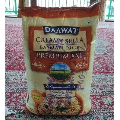 Jual Beras Basmati Daawat Creamy Sella Kg Shopee Indonesia