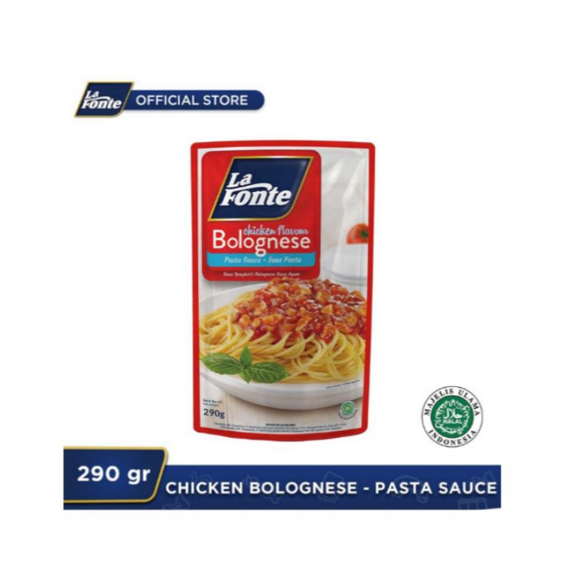 Jual La Fonte Chicken Bolognese Saus Pasta G Shopee Indonesia