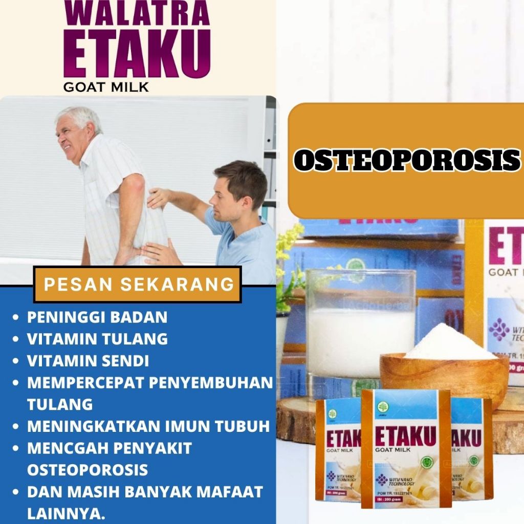 Jual Susu Herbal Kesehatan Walatra Etaku Goat Milk Untuk Atasi Penyakit