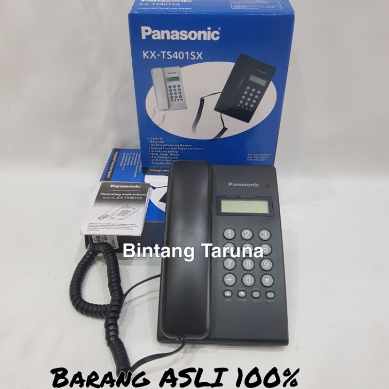 Jual Telepon Kabel Panasonic KX TS401SX Pesawat Telpon Pansonic KX