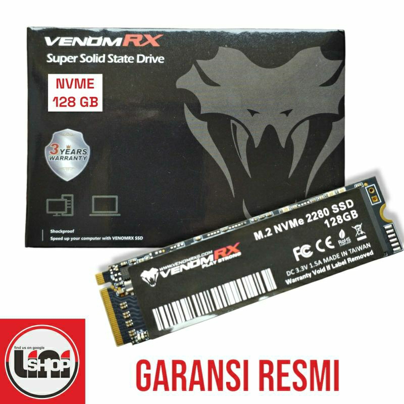 Jual SSD M 2 NVME VENOM RX 128GB VenomRX M2 Nvme SSD 128gb Shopee