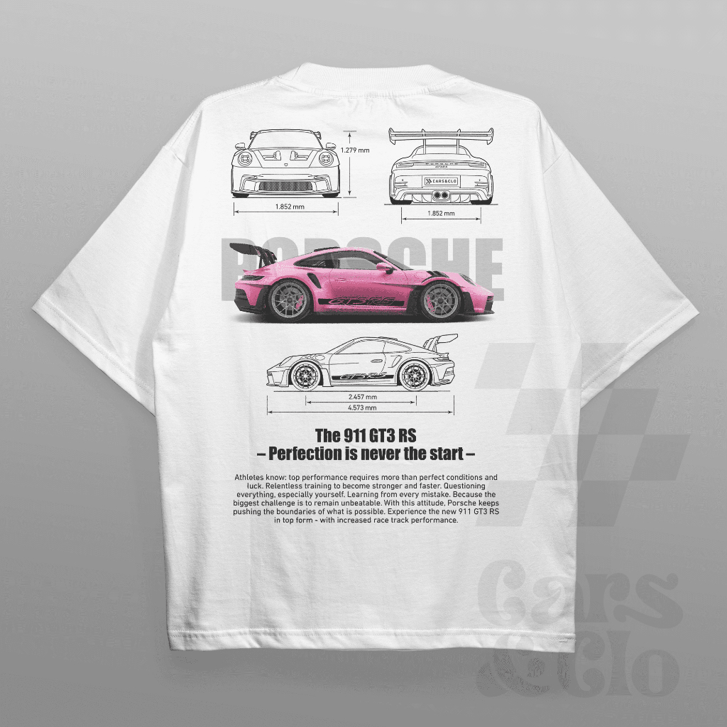 Jual Cars And Clo Oversized White Porsche Gt Rs Pink Blueprint