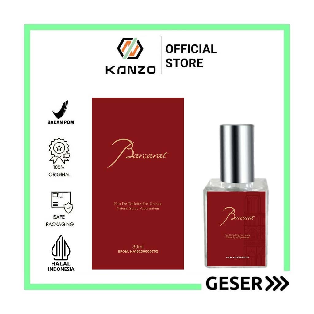 Jual Kanzo Bpom Parfum Bakarat Ml Premium Parfum Bakarat Ml