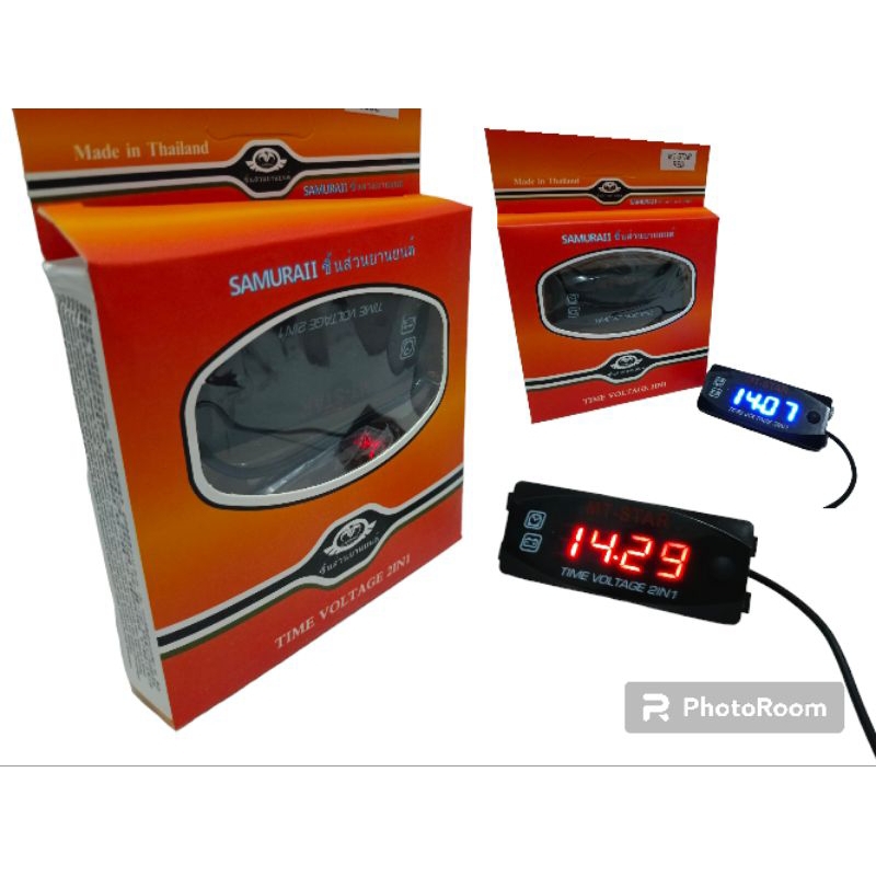 Jual Mt Star In Voltmeter Aki Dan Jam Fungsi Voltmeter Digital