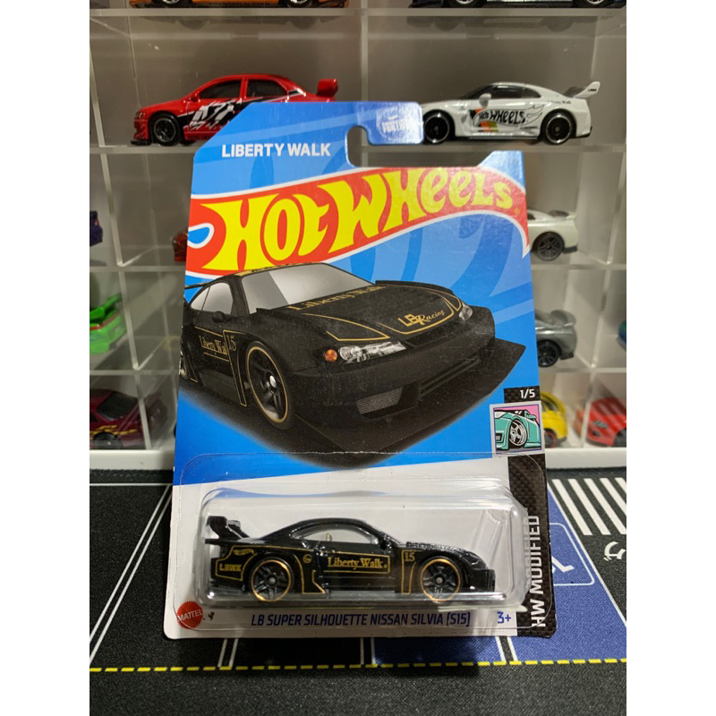 Jual Hot Wheels Nissan Silvia S15 LBWK Hitam Black Liberty Walk Shopee Indonesia
